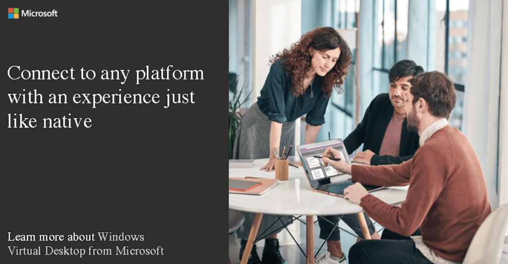 Connect to any platform with WVD